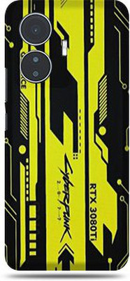 Mclaxa Yellow Cyberpunk For Vivo Y55 4g Back Skin, Yellow Cyberpunk, Vivo Y55 4G Mobile Skin(Yellow Cyberpunk Matte Finish Skin With Super Matte Finish)