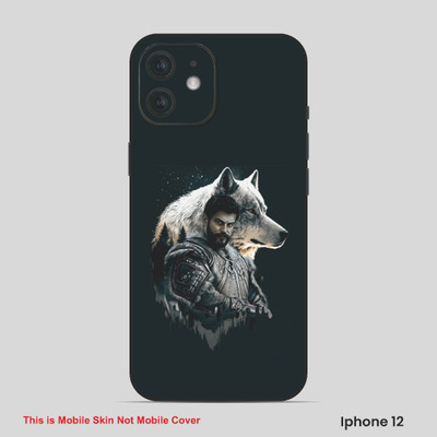 VYBE The Smart Choice iPhone 12 Ertugrul Ghazi Osman Mobile Skin(Natural Black 4)