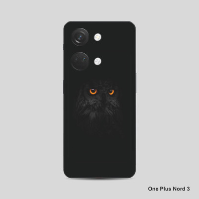 VYBE The Smart Choice One Plus Nord 3 Owl Mobile Skin Mobile Skin(Black 24)