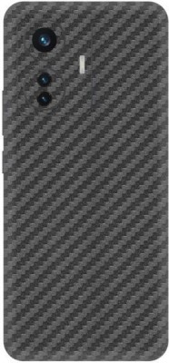 Vcare GadGets iQOO Z6 Pro 5G Mobile Skin(Fiber Carbon Gun Metal)