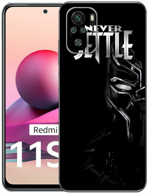 FCS Redmi Note 11SE Printed Back skin Mobile Skin(Black Penther Never Skin)