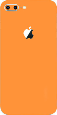 AsSkin Apple iPhone 8 Plus Mobile Skin(Ultra Super Orange Matte Skin With High Matte Finish.)