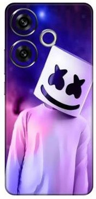 Vcare GadGets Poco F6 (5G) Mobile Skin(Blue & White)