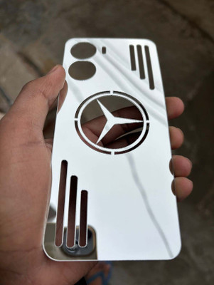 TWUAOP VIVO Y16 ,VIVO Y56 5G,VIVO T2X 5G, MIRROR BACK PANNEL ACRYLIC SHEET Mobile Skin(Gold)