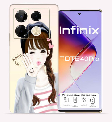 OggyBaba Infinix Note 40 pro 5g Mobile Skin(Cute-Girl)