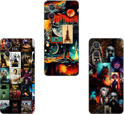 wrap craft SAMSUNG GALAXY Z FOLD7 5G COMBO(PACK OF 3)Camera&Back Protector Premium Vinyl Mobile Skin(Multicolor)