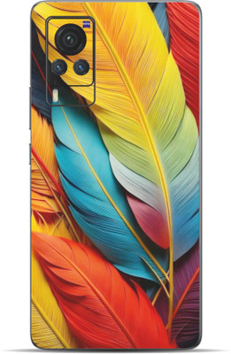 VYBE Vivo X60 Pro Pattern Mobile Skin Mobile Skin(Olivine 38)