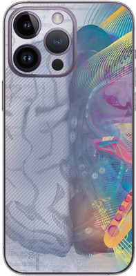 FCS iPhone 14 Pro Max Printed Back skin Mobile Skin(Brain Skin)