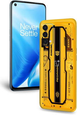 SkinoMania one Plus N200 5G Mobile Skin(Yellow Red Magic)