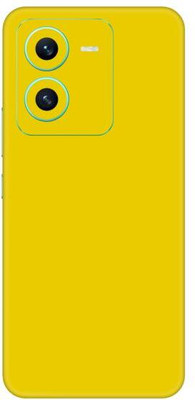 Vcare GadGets V25 5G Mobile Skin(Yellow Glossy)