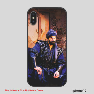 VYBE The Smart Choice iPhone 10 Ertugrul Ghazi Osman Mobile Skin(Dark Slat Blue 6)