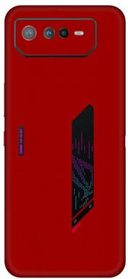 Vcare GadGets ROG Phone 6 5G Mobile Skin(Red)