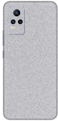Vcare GadGets Vivo Y21e 5 G Mobile Skin(Glitter Silver 1)