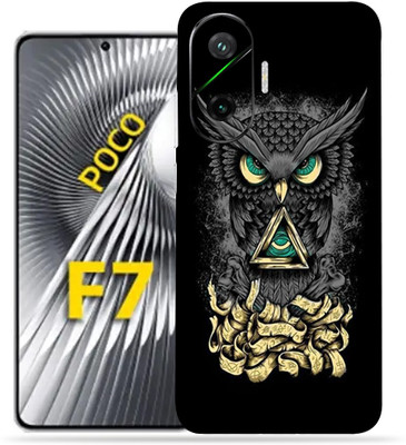 Gizmo Wraps Xiaomi Poco F7 5g Mobile Skin(Black Angry Owl)