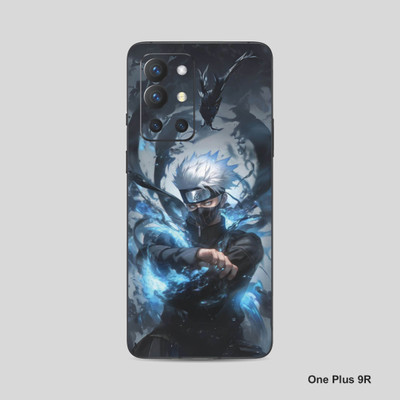 VYBE The Smart Choice One Plus 9R Naruto Mobile Skin Mobile Skin(Light Blue Grey B15)