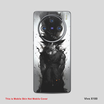 VYBE The Smart Choice Vivo 100X Goku Mobile Skin Mobile Skin(Davy Grey 20)