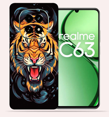 OggyBaba Realme C63 5g Mobile Skin(Half Lion)