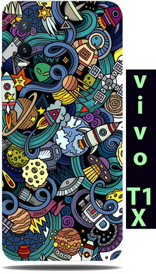 TJ CREATION Vivo T1x Mobile Skin(Ultra Super Rocket Missile Skin With High Matte Finish.)