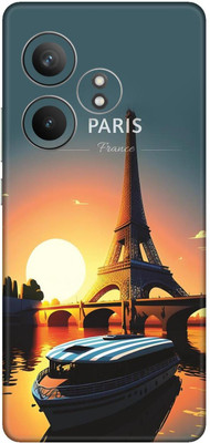 wrap craft REALME GT 6 5G Premium Vinyl BACK 165 Mobile Skin(Multicolor)