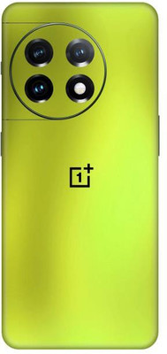 Vcare GadGets One Plus 11 5G With Logo Mobile Skin(Gold)