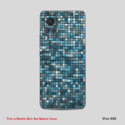 VYBE The Smart Choice Vivo X60 Pattern Mobile Skin Mobile Skin(Multi ColourCJ4)