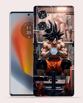 OggyBaba Motorola Edge 50 Fusion 5g Mobile Skin(Gym with Goku)