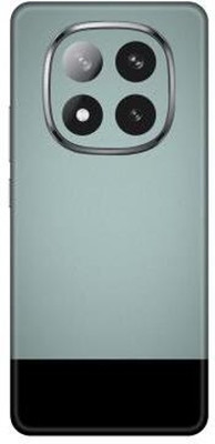 Vcare GadGets REDMI Note 14 Pro+ 5G Mobile Skin(Muted Silver & Black)