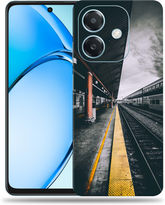 SkinoMania OPPO A3x 5G Premium Vinyl Mobile Skin (Multicolor) Mobile Skin(Station-Vibes)