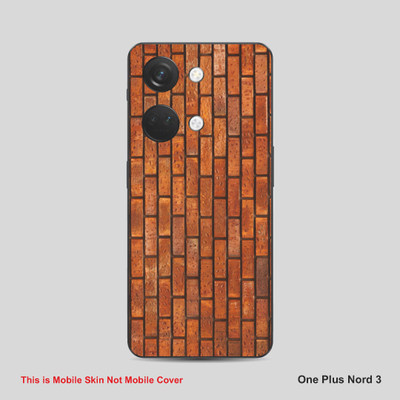 VYBE The Smart Choice One Plus Nord 3 Pattern Mobile Skin Mobile Skin(Multi Colour P25)