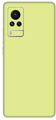 Vcare GadGets Vivo X60 Pro Mobile Skin(Cream)