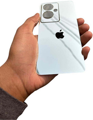 TWUAOP OPPO A79 5G MOBILE SKIN MIRROR BACK PANNEL ACRYLIC SHEEL Mobile Skin(Silver)