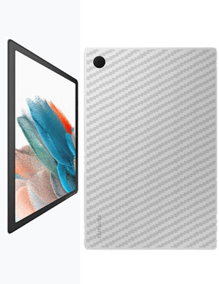 candeal mart Samsung Galaxy Tab A8 10.5 (2021) 10.5 inch Back skin sticker / Vinyl wrap Mobile Skin(Carbon Fiber 3D ,Transparent)