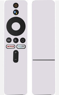 TJ CREATION Mi Smart LED TV Remote Mobile Skin(Ultra Super White Matte Skin With High Matte Finish.)