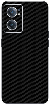 candeal mart OnePlus Nord CE 2 5G carbon fiber 3D back skin / sticker wrap / Protective film Mobile Skin(Black)