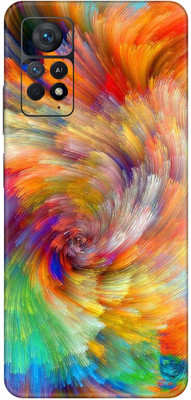 aadia ® XIAOMI REDMI NOTE 11 PRO PRINTED VINYL WRAP DECAL LAMINATION STICKER (MATTE) Mobile Skin(Multicolor)