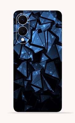 OggyBaba Samsung S25 edge 5g Mobile Skin(Blue Poly)