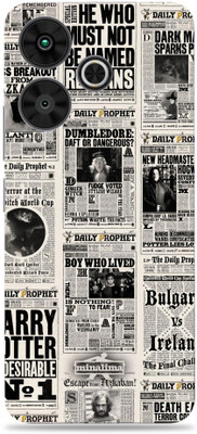 SkinoMania POCO M6 Plus 5G Premium Vinyl Mobile Skin (Multicolor) Mobile Skin(Harry-Potter-Paper)