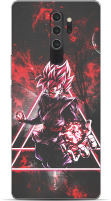 VYBE The Smart Choice Redmi 8Pro Goku Mobile Skin Mobile Skin(Jet Black 18)