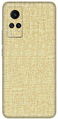 Vcare GadGets Vivo X60 Mobile Skin(Light Hemp Wooden)
