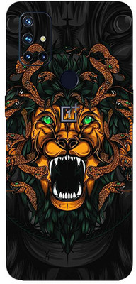 TJ CREATION OnePlus Nord N10 5G Mobile Skin(Ultra Super Loin king Skin With High Matte Finish.)