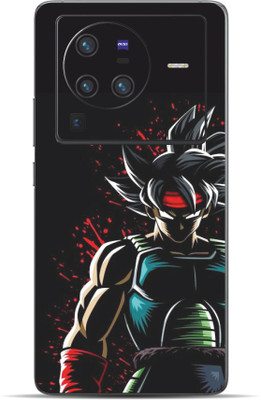 VYBE Vivo X80 Pro Goku Mobile Skin Mobile Skin(Dark Purple 42)