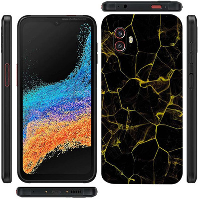 AsSkin Samsung XCover 6Pro Mobile Skin(Golden Abstract Skin With High Matte Finish)