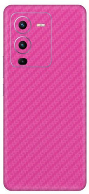 Vcare GadGets V25 Pro Mobile Skin(Fiber Carbon Pink)