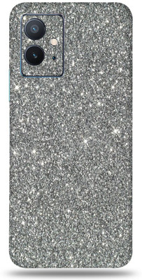 SkinoMania Iqoo Z6 5g Mobile Skin Mobile Skin(Grey Glitter)