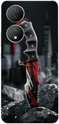 Pochanki Vivo Y100 5G Mobile Skin(Ultra Super Killer Knife Skin With Matte Finish.)