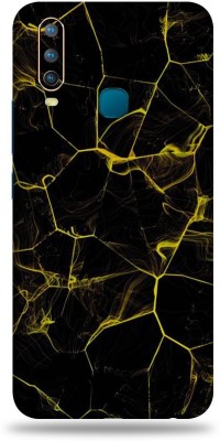 AsSkin Vivo U10, vivo u10 Mobile Skin(Ultra Super Golden Abstract Matte Finish Skin With High Gloss Finish).)