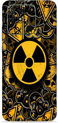 SkinoMania Redmi 10c Mobile Skin(Multicolor Radio-Active)