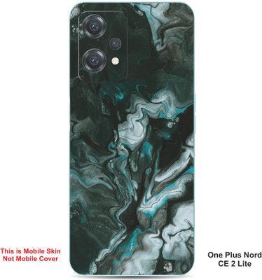 VYBE The Smart Choice One Plus Nord CE 2 Lite Pattern Embossed Mobile Skin(Sandy Taupe A18)