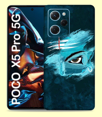 WeCre8 Skin's Xiaomi Poco X5 Pro 5G Mobile Skin(Third Eye Multicolor Mobile Skin)