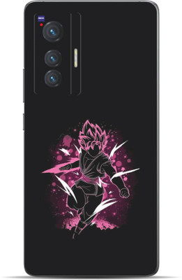 VYBE Vivo X70 Goku Mobile Skin Mobile Skin(Tyrian Purple 39)